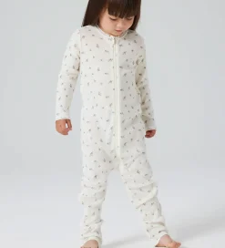 Nattøj|Name It Natdragt - Uld - NmfWang - Snow White/Small flowers