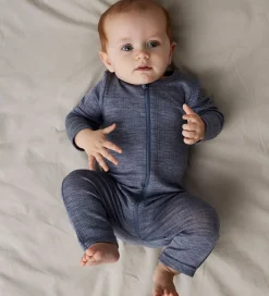 Nattøj|Name It Natdragt - Uld - Noos - NbmWang - Folkstone Gray