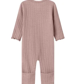 Nattøj|Name It Natdragt - Uld/Silke - Rib - NbfWossa - Antler