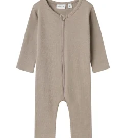 Nattøj|Name It Natdragt - Uld/Silke - Rib - NbmWossa - Satellite