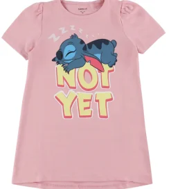 Nattøj|Name It Natkjole - NmfAsta - Stitch - Cameo Pink
