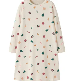 Nattøj|Name It Natkjole - NmfVismas - Whitecap Gray