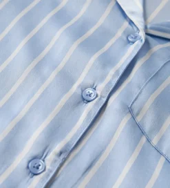 Nattøj|Name It Natskjorte - Satin - NkfRuth - Kentucky Blue