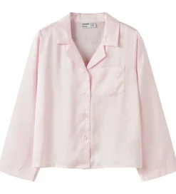 Nattøj|Name It Natskjorte - Satin - NkfRuth - Mauve Morn