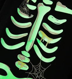 Nattøj|Name It Nattøj - 2-delt - Glow - NmnOwen - Sort/Lemonade