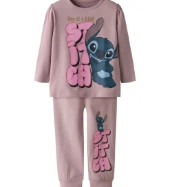 Nattøj|Name It Nattøj - 2-Delt - NmfOlina Stitch - Keepsake Lilac