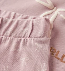 Nattøj|Name It Nattøj - 2-delt - NmfRagna - Keepsake Lilac m. Print