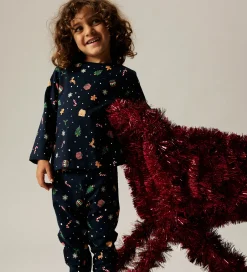 Nattøj|Name It Nattøj - 2-Delt - NmnVismas - Navy Blazer/Xmas AOP Navy