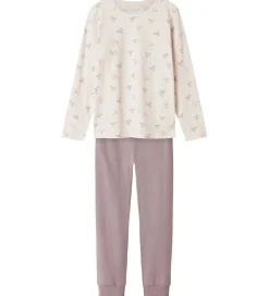Nattøj|Name It Nattøj - 2-Delt - Noos - NkfNightset - Barely Pink/Bows