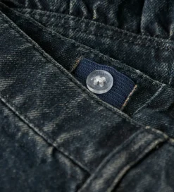 Pigetøj|Nederdele|Name It Nederdel - NkfThes - Dark Midnight Denim m. Rhinsten