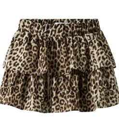 Nederdele|Name It Nederdel - NkfVinaya - Noos - Black/Leopard AOP