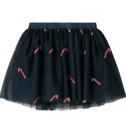 Nederdele|Name It Nederdel - NmfVeross - Dark Sapphire/Sugercane