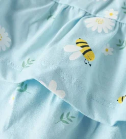 Nederdele|Name It Nederdel - NmfVigga - Cool Blue/Bubblebee