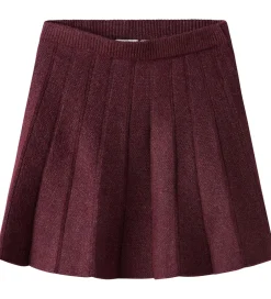 Pigetøj|Nederdele|Name It Nederdel - Strik - NkfSonia - Burgundy