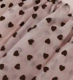 Nederdele|Name It Nederdel - Tyl - NmfNea - Burnished Lilac m. Hjerter