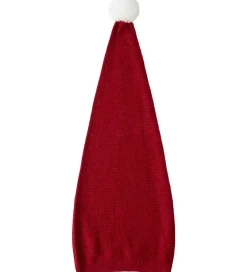 Juletøj|Huer Og Hatte|Name It Nissehue - Strik - NknRinjaha - Jester Red m. Glimmer