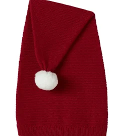 Huer Og Hatte|Name It Nissehue - Strik - NmnRinjaha - Jester Red/Solid No Lure