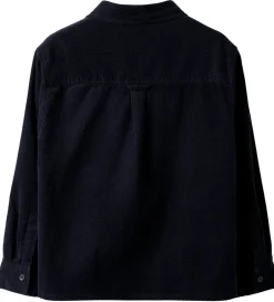 Drengetøj|Skjorter|Name It Overshirt - NkmRocking - Fløjl - Navy Blazer