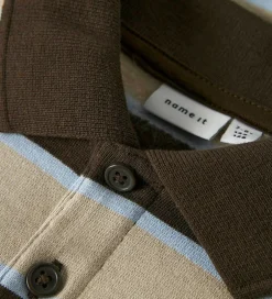 T-Shirts|Name It Polobluse - NkmRomeo - Delicioso/Island Fossil/Kentucky