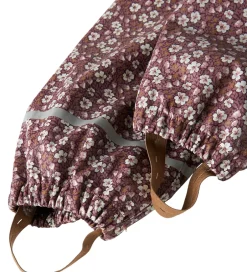 Regntøj|Name It Regntøj m. Seler - NmfDry10 - Fig m. Blomster