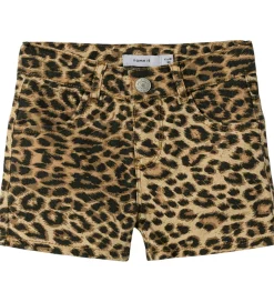 Shorts Og Knickers|Name It Shorts - Denim - NmfRose - Silver Mink/Leopard