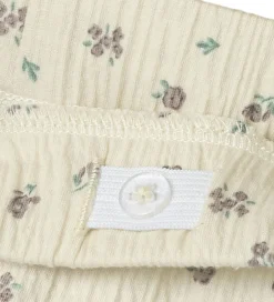 Shorts Og Knickers|Name It Shorts - NmfJannis - Bleached Sand m. Blomster