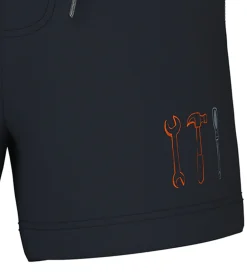 Shorts Og Knickers|Name It Shorts - NmmHuxi - Navy Blazer m. Print