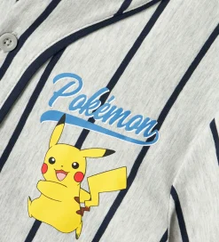 Skjorter|Shorts Og Knickers|Name It Shortssæt - NkmMaska - Pokémon - Lysegråmeleret