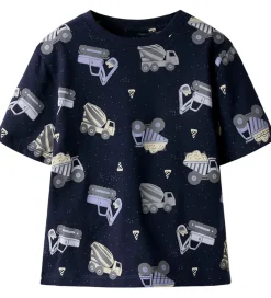 Shorts Og Knickers|Name It Shortssæt - NmmHector - Navy Blazer/W Infinity