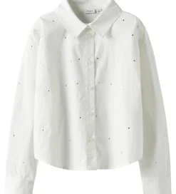 Skjorter|Name It Skjorte - NkfRhing - Bright White/All-Over