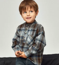 Skjorter|Name It Skjorte - NmmLars - Turkish Coffee