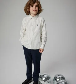 Skjorter|Name It Skjorte - Noos - NkmNewsa - Jet Stream Stripes/Navy Blaz