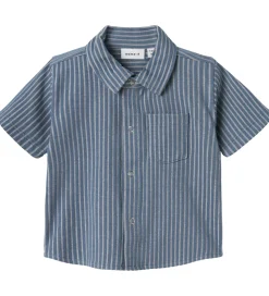 Skjorter|Name It Skjorte k/æ - NbmHelmar - Blue Mirage