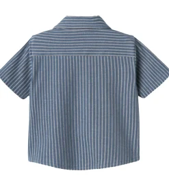 Skjorter|Name It Skjorte k/æ - NbmHelmar - Blue Mirage