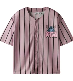 Skjorter|Name It Skjorte k/æ - NkfOdisa - Stitch - Keepsake Lilac