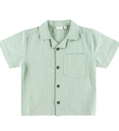 Skjorter|Name It Skjorte k/æ - NmmHalom - Slate Gray