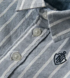 Juletøj|Bodyer|Name It Skjortebody l/æ - NbmRekid - Flint Stone/Thin Stripe - B