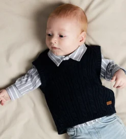 Juletøj|Bodyer|Name It Skjortebody l/æ - NbmRekid - Flint Stone/Thin Stripe - B