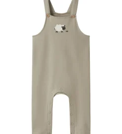 Bukser Og Jeans|Name It Skækbukser - Sweat - NbmVonne - Island Fossil/Sheep