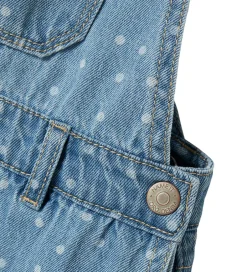 Nederdele|Name It Smækbukser - NmfJuliana - Light Blue Denim/Dots