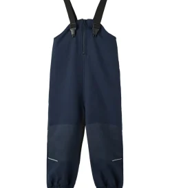 Softshell|Name It Softshellbukser m. Fleece/Seler - NmnAlfa08 - Dark Sapph