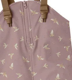 Softshell|Name It Softshellbukser m. Fleece/Seler - NmfAlfa08 - Woodrose/B