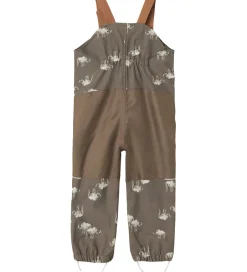 Softshell|Name It Softshellbukser m. Fleece/Seler - NmmAlfa08 - Morel/RHIN