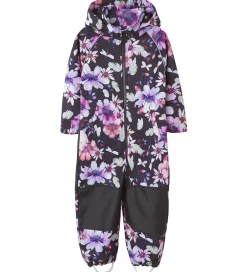 Softshell|Name It Softshelldragt m. Fleece - Noos - NmfAlfa08 - Sort/Big F