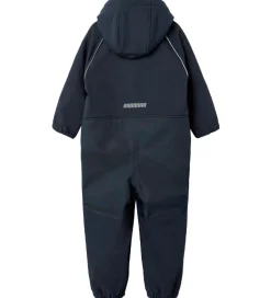 Softshell|Name It Softshelldragt m. Fleece - Noos - NmnAlfa - Dark Sapphir