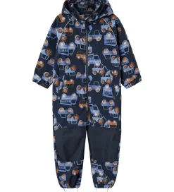 Softshell|Name It Softshelldragt m. Fleece - Noos - NmmAlfa08 - Dark Sapph