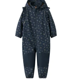 Overgangsjakker|Softshell|Name It SoftShelldragt m. Fleece - NmfAlfa08 - Spellbound/Bougue