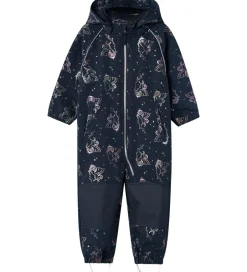 Softshell|Name It Softshelldragt m. Fleece - Noos - NmfAlfa08 - Dark Sapph