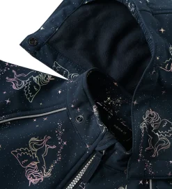 Softshell|Name It Softshelldragt m. Fleece - Noos - NmfAlfa08 - Dark Sapph