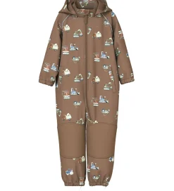 Softshell|Name It Softshelldragt m. Fleece - Noos - NmmAlfa08 - Mountain T